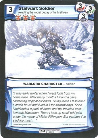 Stalwart Soldier