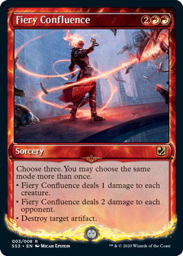 Fiery Confluence - Foil