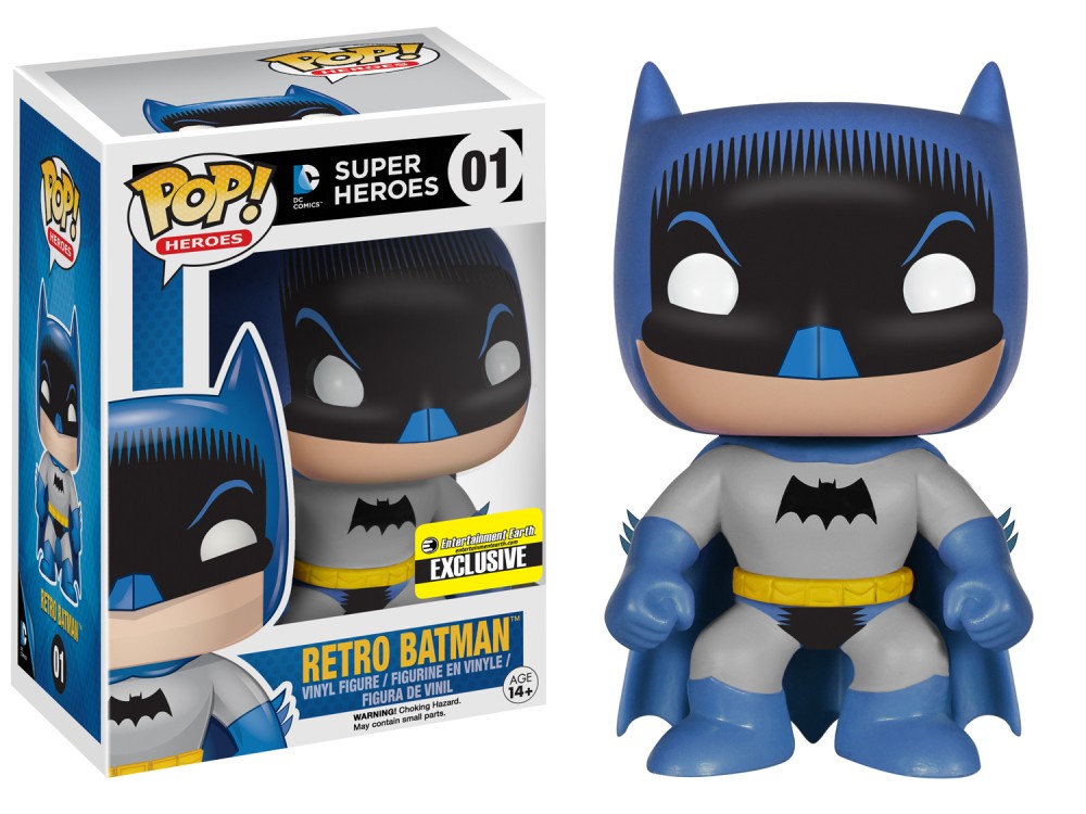 Heroes Series - #01 - Batman (Blue) (Entertainment Earth Exclusive)