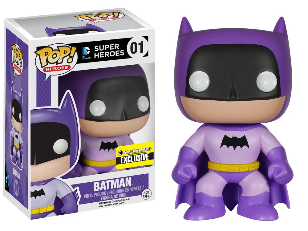 Heroes Series - #01 - Batman (Purple) (Entertainment Earth Exclusive)