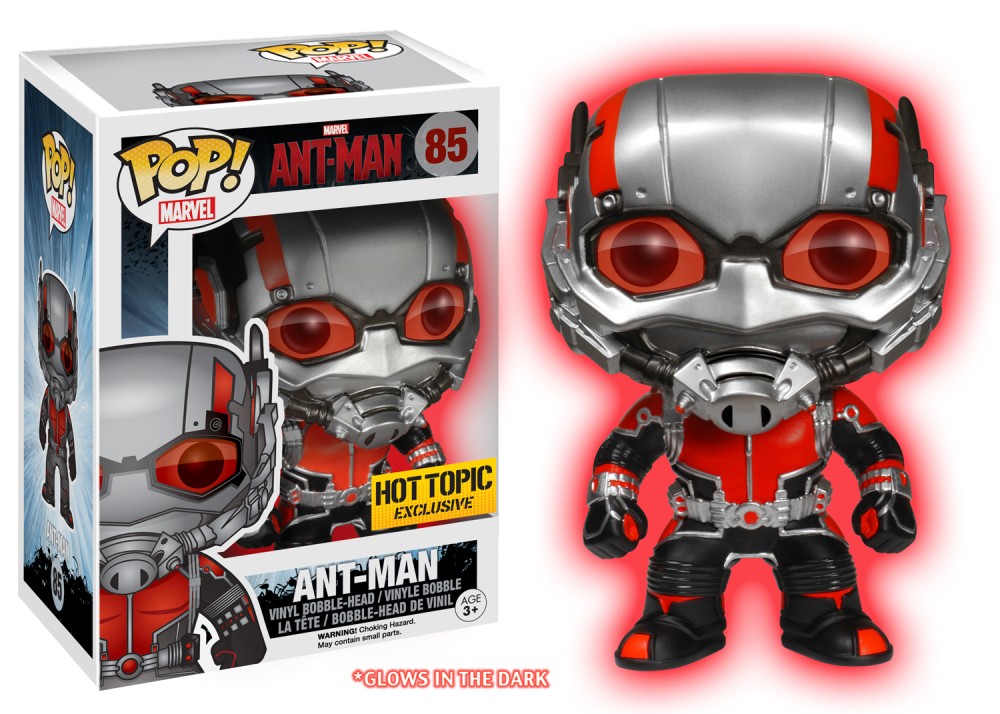 Marvel Series - #85 - Ant-Man (Glow) (Hot Topic Exclusive)