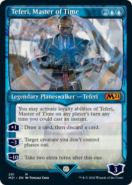 Teferi, Master of Time (291) - Foil - Showcase