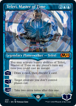 Teferi, Master of Time (293) - Foil - Showcase