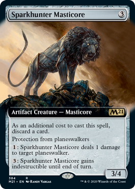 Sparkhunter Masticore - Extended Art