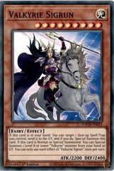 Valkyrie Sigrun - TOCH-EN023 - Super Rare - 1st Edition