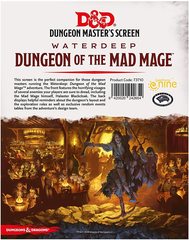 Waterdeep: Dungeon of the Mad Mage DM Screen