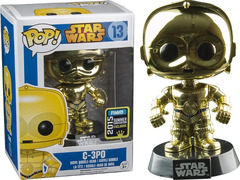 Star Wars Series - #13 - C-3PO (Chrome Metallic) (2015 FUNKO Summer Convention Exclusive)