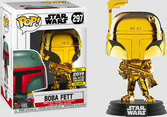 Star Wars Series - #297 - Boba Fett (Gold Chrome) (2019 Galactic Convention Exclusive)