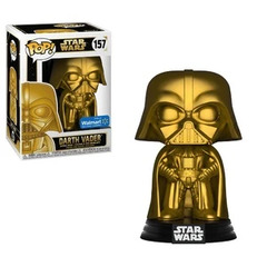 Star Wars Series - #157 - Darth Vader (Gold) (Walmart Exclusive)