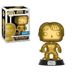 Star Wars Series - #93 - Luke Skywalker (Gold) (Walmart Exclusive)