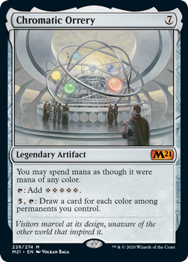 Chromatic Orrery - Foil