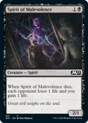 Spirit of Malevolence - Planeswalker Deck Exclusive