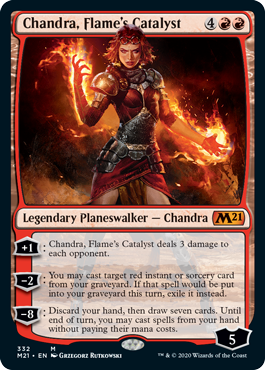Chandra, Flames Catalyst - Foil - Planeswalker Exclusive