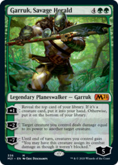 Garruk, Savage Herald - Foil - Planeswalker Exclusive