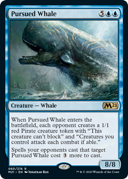 Pursued Whale