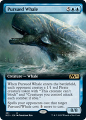 Pursued Whale - Extended Art