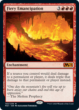 Fiery Emancipation - Foil