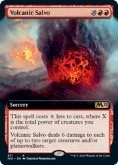 Volcanic Salvo - Foil - Extended Art