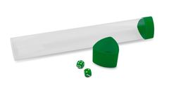 BCW - Playmat Tube with Dice Cap - Green