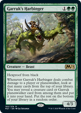 Garruks Harbinger - Foil