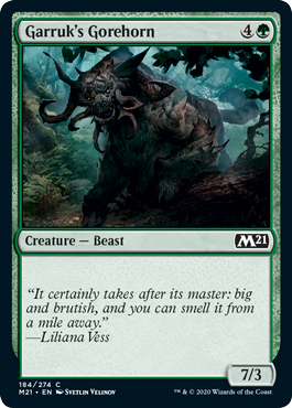 Garruks Gorehorn - Foil