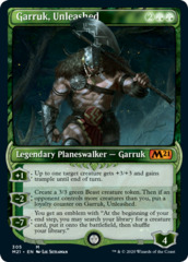 Garruk, Unleashed - Foil - Showcase