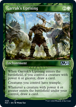 Garruks Uprising - Foil - Showcase