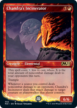 Chandras Incinerator - Foil - Showcase
