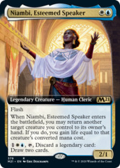 Niambi, Esteemed Speaker ~ Extended Art