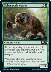 Sabertooth Mauler - Foil