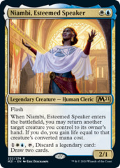 Niambi, Esteemed Speaker - Foil