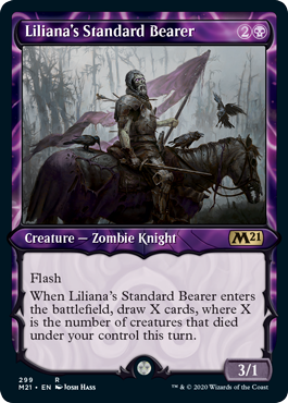 Lilianas Standard Bearer - Foil - Showcase