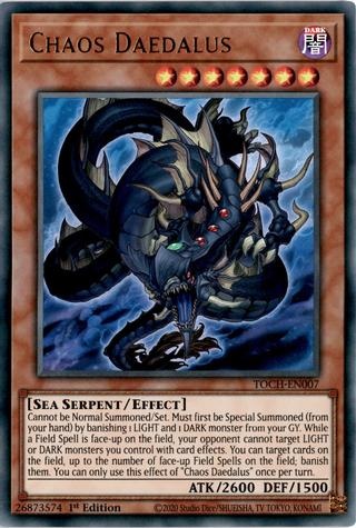 Chaos Daedalus - TOCH-EN007 - Collectors Rare - 1st Edition