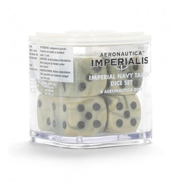 Aeronautica Imperialis: Imperial Navy Taros Dice Set (8ct)