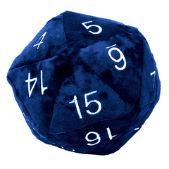 Ultra Pro Jumbo D20 Plush Dice - Blue