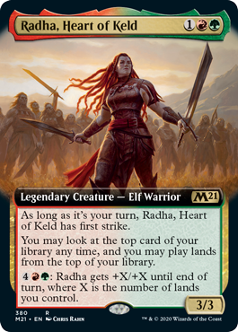 Radha, Heart of Keld - Extended Art