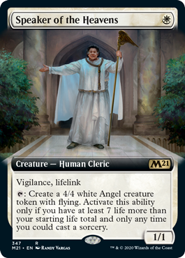 Speaker of the Heavens - Foil - Extended Art