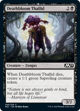 Deathbloom Thallid - Foil