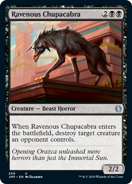 Ravenous Chupacabra