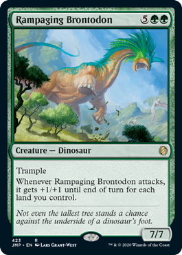 Rampaging Brontodon