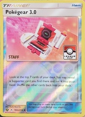 Pokegear 3.0 - 182a/214 - Pokemon League Cup Staff Promo