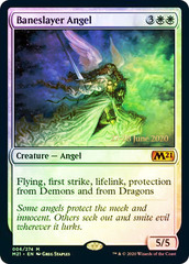 Baneslayer Angel - Foil - Prerelease Promo