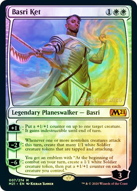 Basri Ket - Foil - Prerelease Promo