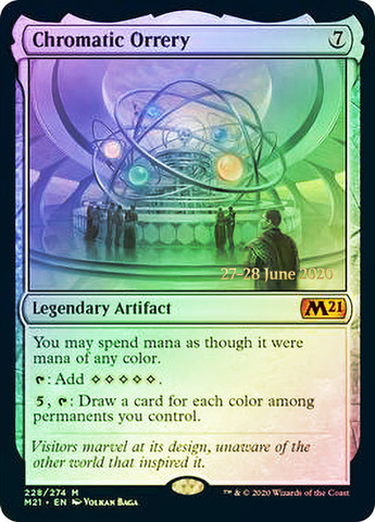 Chromatic Orrery - Foil - Prerelease Promo