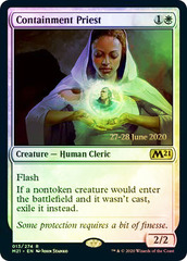 Containment Priest - Foil - Prerelease Promo