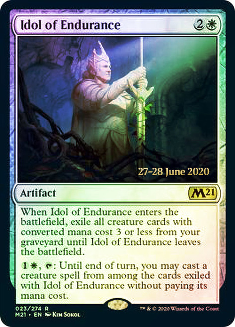 Idol of Endurance - Foil - Prerelease Promo