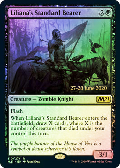 Lilianas Standard Bearer - Foil - Prerelease Promo