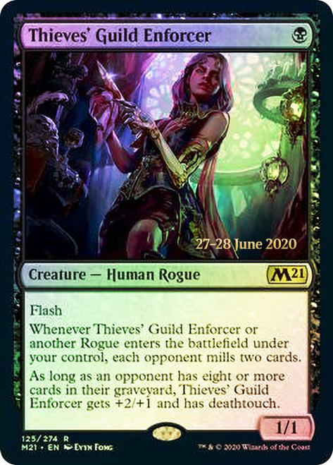 Thieves Guild Enforcer - Foil - Prerelease Promo