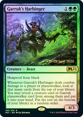 Garruk's Harbinger - Foil - Prerelease Promo