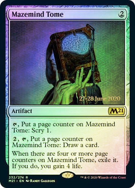 Mazemind Tome - Foil - Prerelease Promo